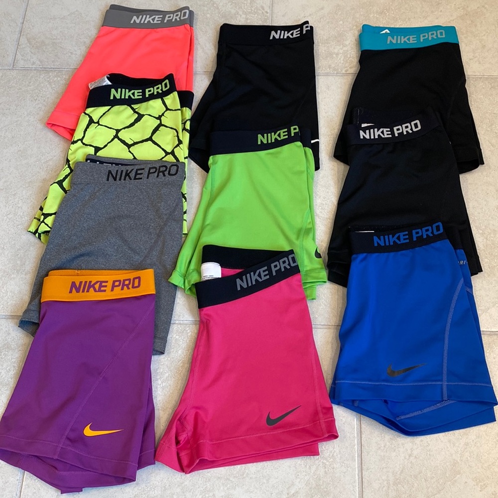 Nike pro shorts 10 pairs, SOLD, SOLD, SOLD
